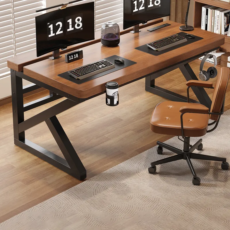 Esports Gaming Furniture - Masif Ahşap Bilgisayar Masası Esports Oyun