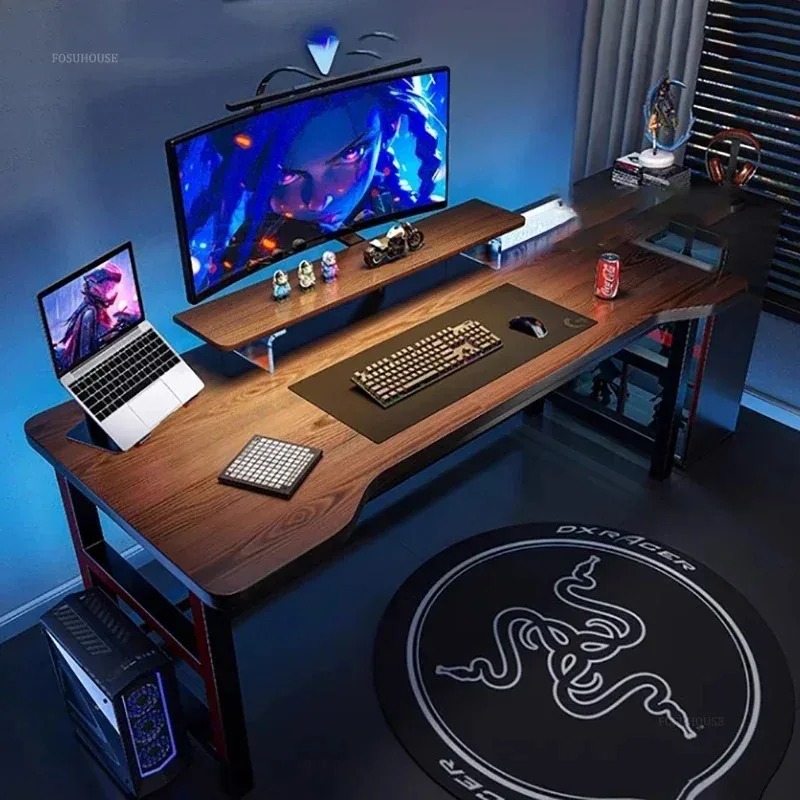 Esports Gaming House - İskandinav Tarzı Masaüstü Bilgisayar Masaları Basit