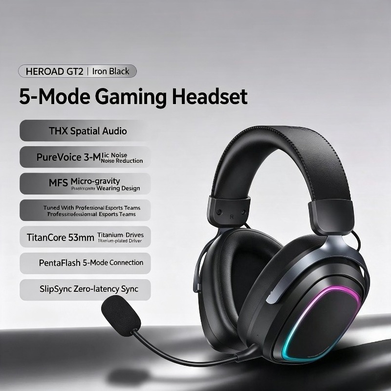 Esports Gaming Remote - Yeni Esports Kulak Üstü Kulaklık QCY