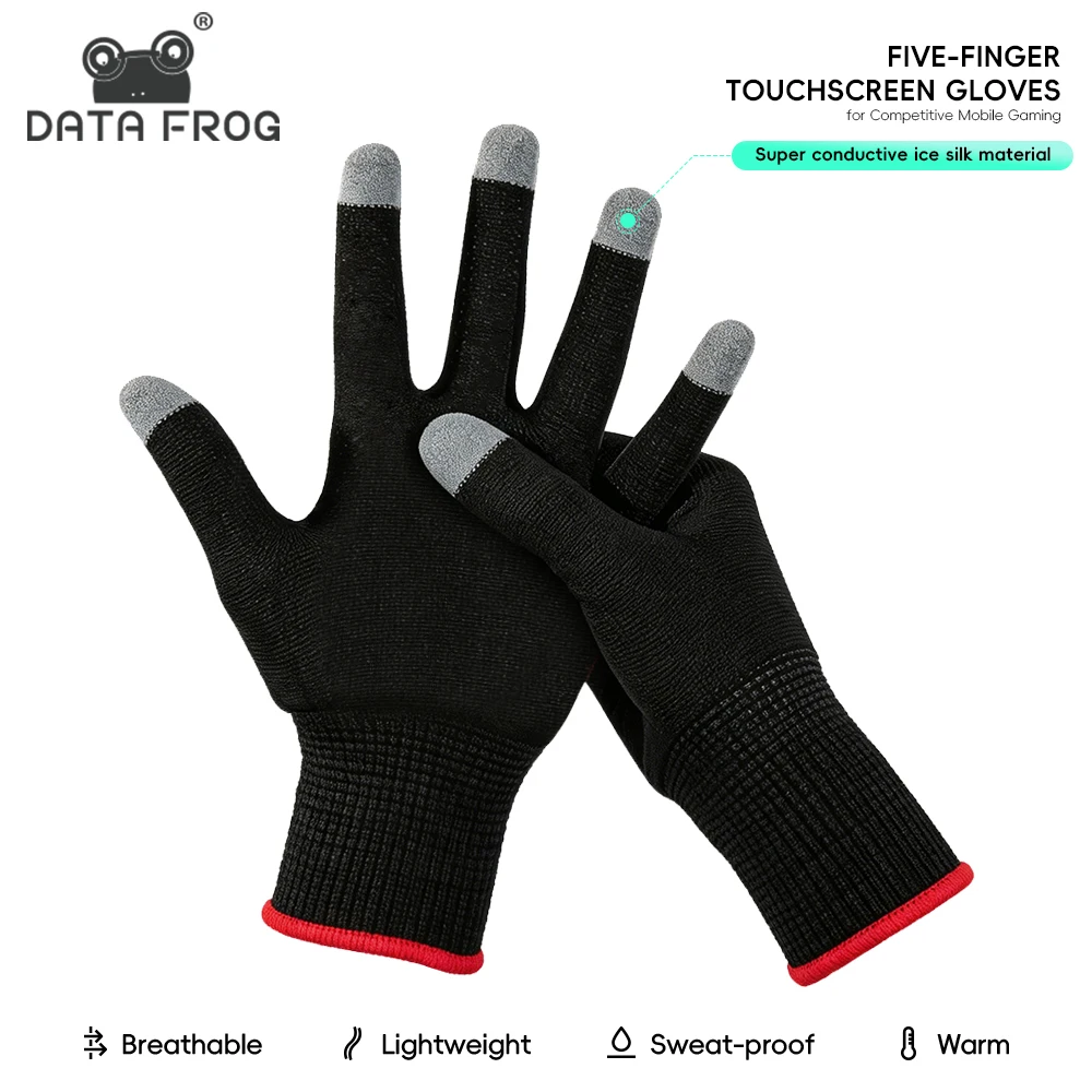 Esports Gaming Gloves - Data Frog Profesyonel E-Sporlar İçin Mobil