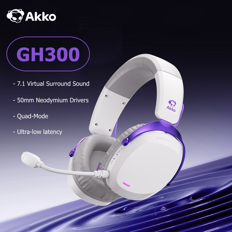 Esports Gaming Video - Akko GH300 Kulaklık 7.1 Sanal Surround