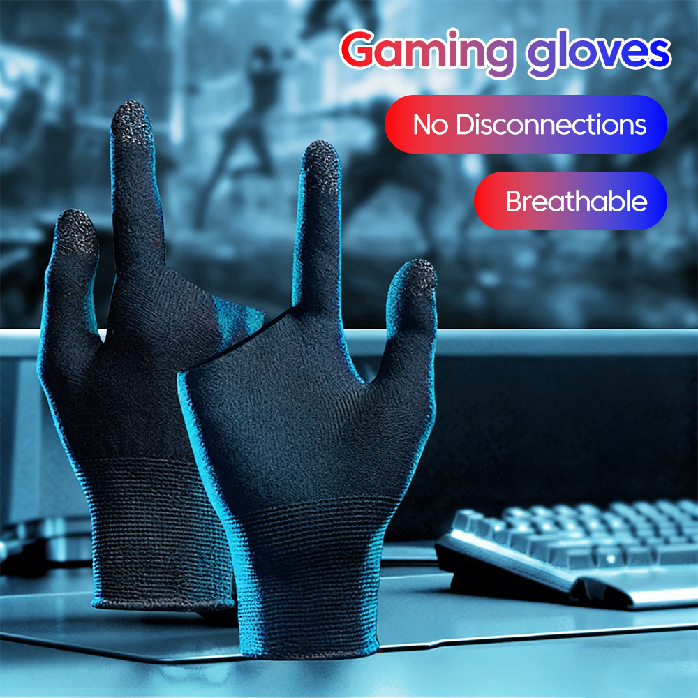 Esports Gaming Gloves - E-Spor Oyun Kaymaz Eldivenler 24 İğneli