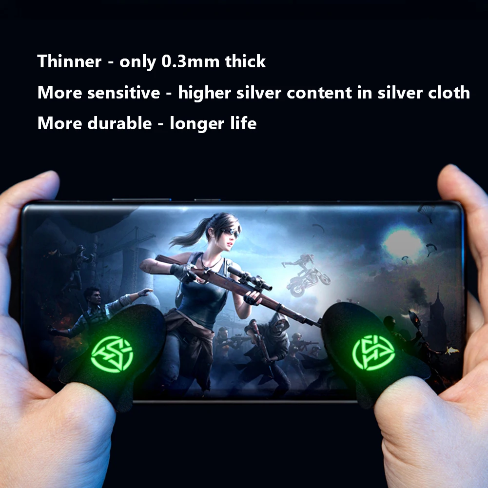 PUBG oyun için 6 adet mobil oy - Esports Gaming Gloves incelemesi ve fiyatı