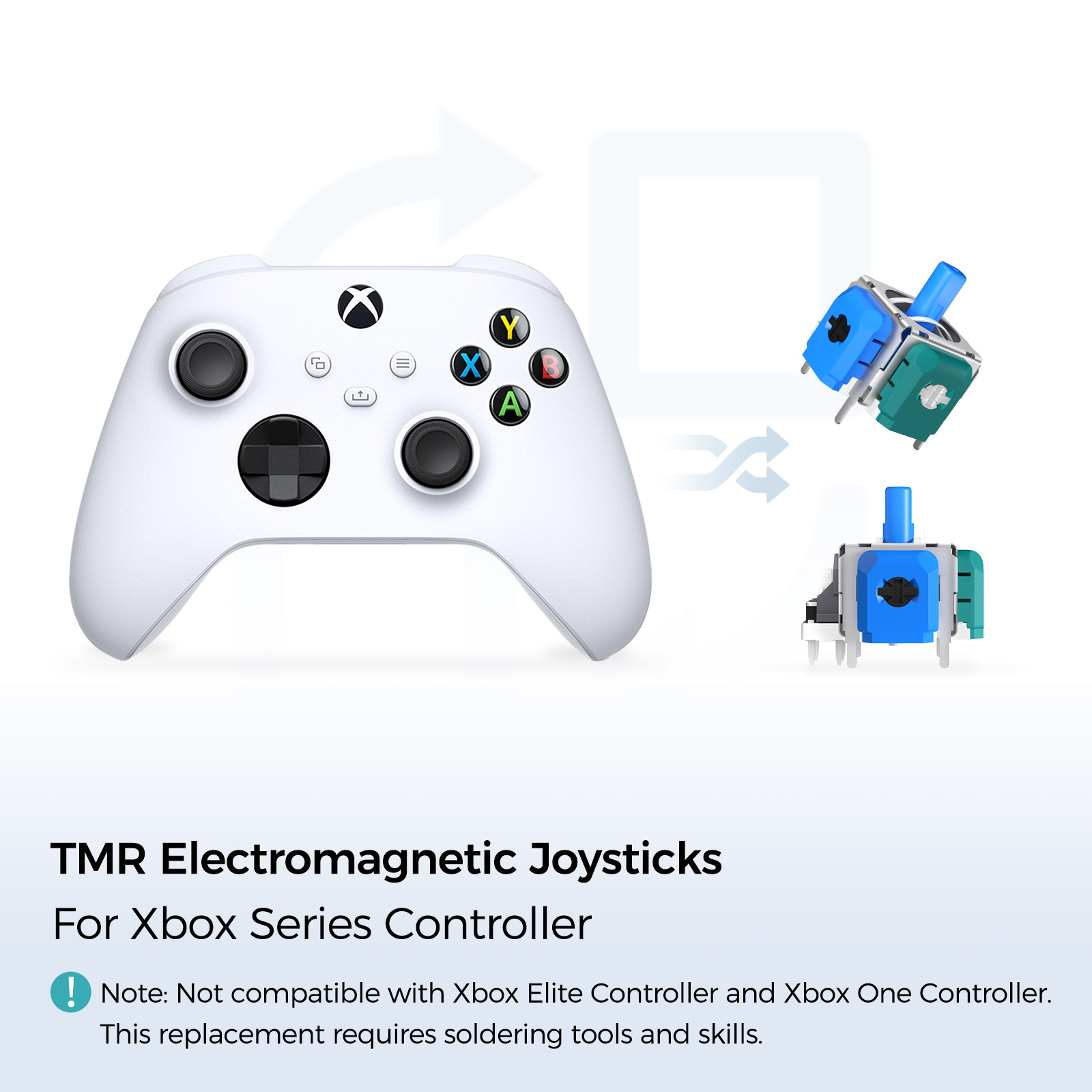 AKNES TMR Elektromanyetik Joys - Controller Analog Stick incelemesi ve fiyatı