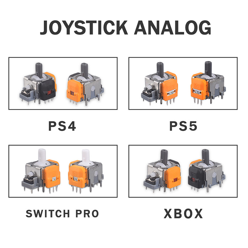 Yedek Hall Etkisi Joystick 3D  - Controller Analog Stick incelemesi ve fiyatı