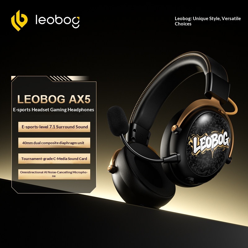 LEOBOG AX5 Kablosuz Oyun Kulak - Esports Gaming Video incelemesi ve fiyatı