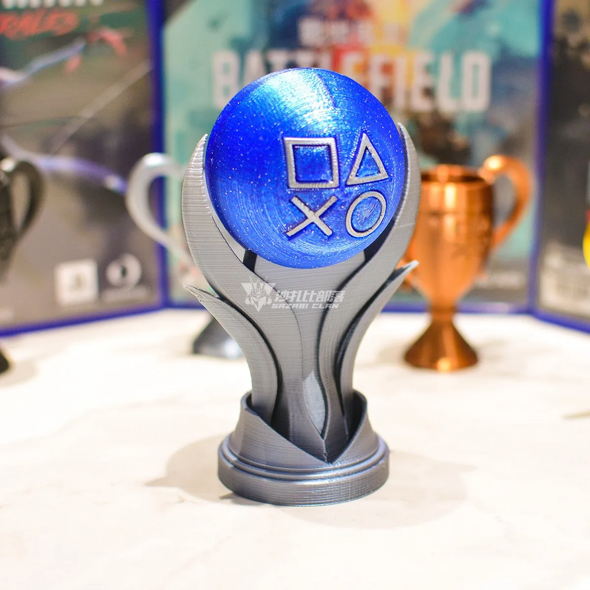 Yeni 3D Baskılı Platin Altın G - Esports Gaming Trophy incelemesi ve fiyatı