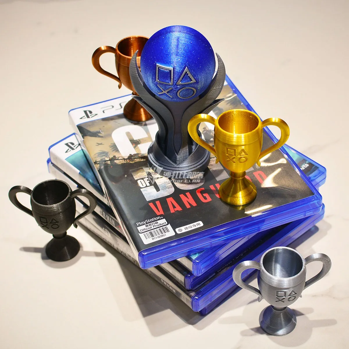 Yeni 3D Baskılı Platin Altın G - Esports Gaming Trophy incelemesi ve fiyatı